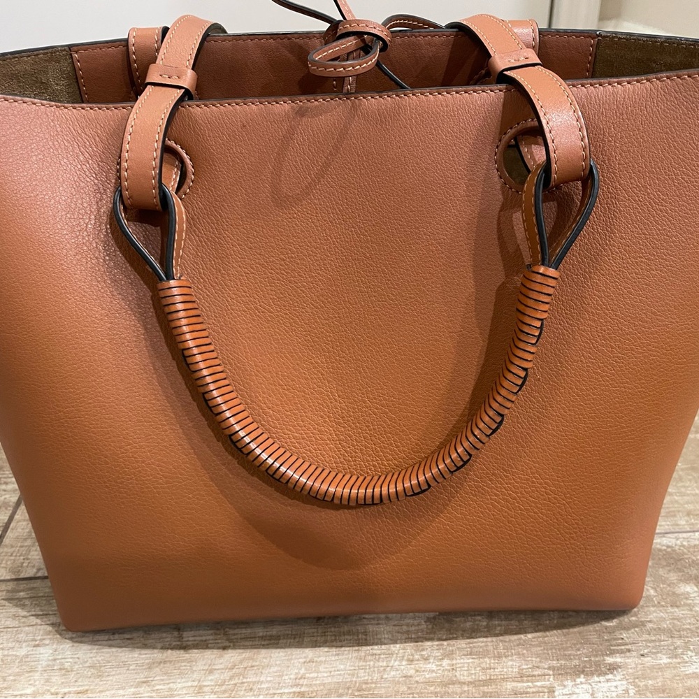 *SOLD eBay - Loewe - small Anagram Tote bag in classic calfskin - tan - Picture 5 of 16